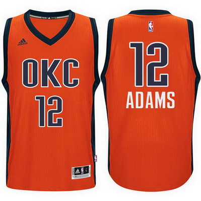 maglia nba steven adams 12 2016 oklahoma city thunder arancia