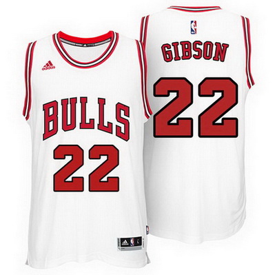 maglia uomo taj gibson 22 2016 chicago bulls bianca