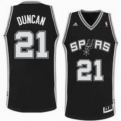 canotta basket tim duncan 21 san antonio spurs rev30 nero