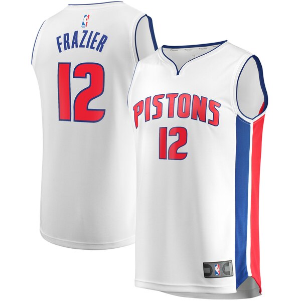 maglia basket Tim Frazier 12 2020 detroit pistons bianca