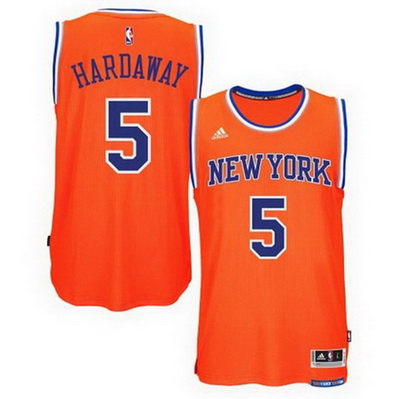 maglia nba tim hardaway 5 2015 new york knicks arancia