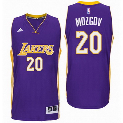 maglia timofey mozgov 20 2016 los angeles lakers porpora