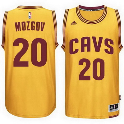 canotta timofey mozgov 20 2015 cleveland cavaliers giallo