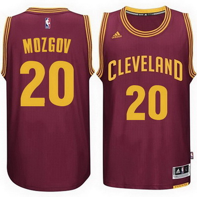 maglia basket timofey mozgov 20 2015 cleveland cavaliers rosso