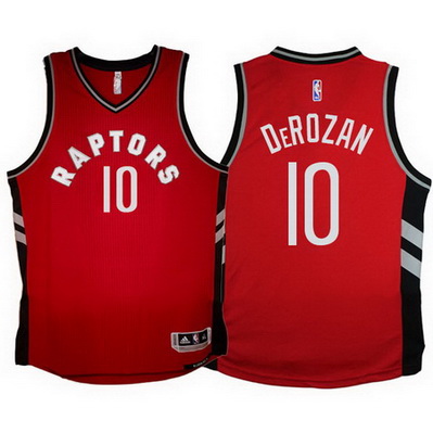 maglia toronto raptors bambino demar derozan 10 2016 rosso