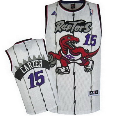 maglia toronto raptors bambino vince carter 15 bianca