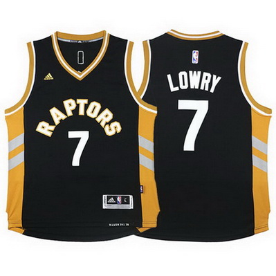 canotta toronto raptors bambino kyle lowry 7 2016 nero