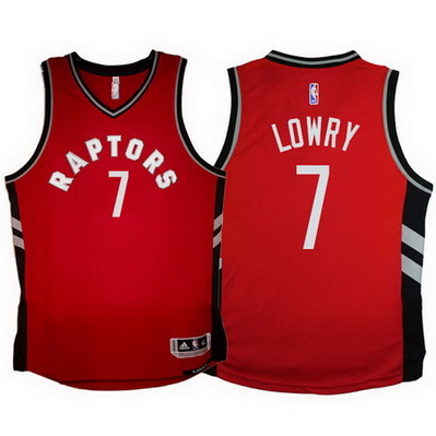 maglia toronto raptors bambino kyle lowry 7 2016 rosso