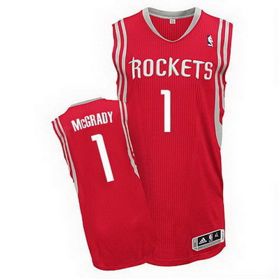 maglia basket tracy mcgrady 1 houston rockets rosso