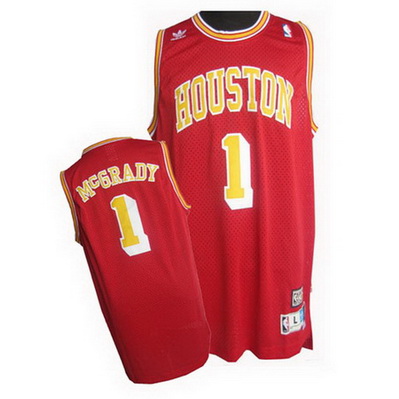 canotta basket tracy mcgrady 1 houston rockets soul rosso