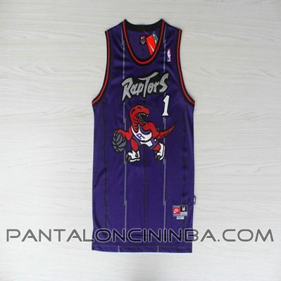 canotta basket tracy mcgrady 1 retro toronto raptors porpora