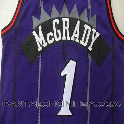 canotta basket tracy mcgrady 1 retro toronto raptors porpora