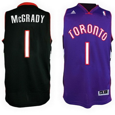 maglia nba tracy mcgrady 1 toronto raptors rev30 porpora