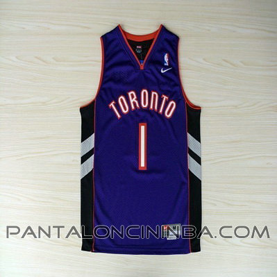 maglia nba tracy mcgrady 1 toronto raptors rev30 porpora