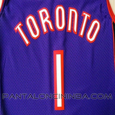 maglia nba tracy mcgrady 1 toronto raptors rev30 porpora