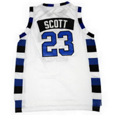 maglie uomo tree hill nathan scott 23 ravens bianca