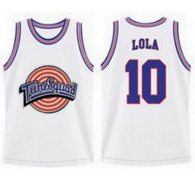 canotte basket tune squad lola bunny 10 bianca