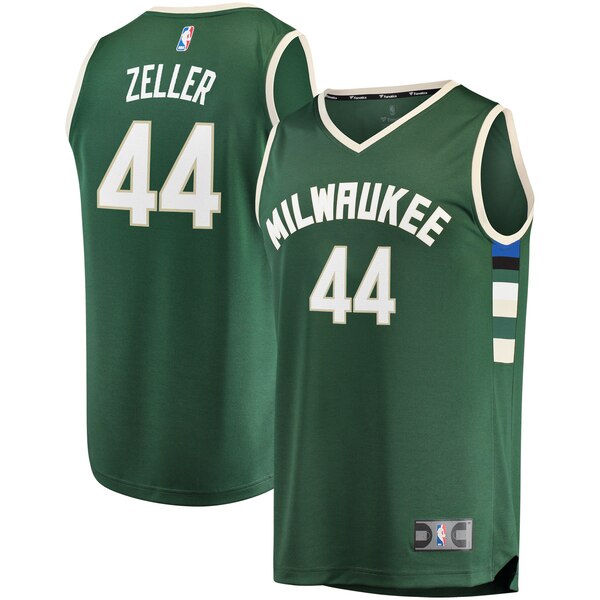 Maglia Tyler Zeller 44 2020 Milwaukee Bucks verde