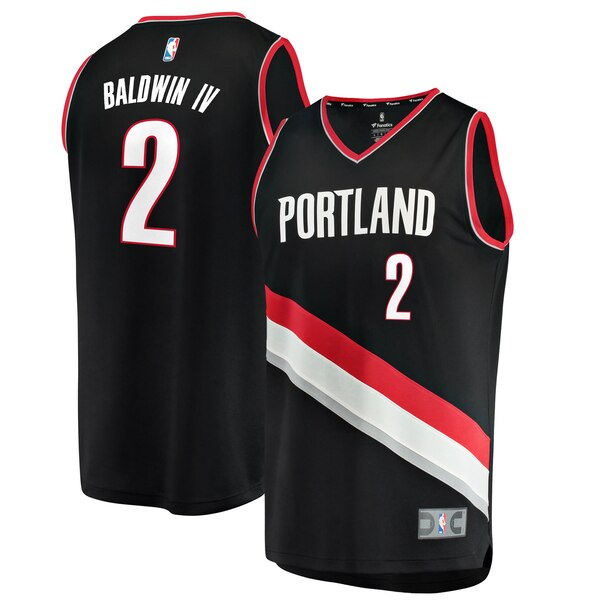 maglia Wade Baldwin IV 2 2020 portland trail blazers nero