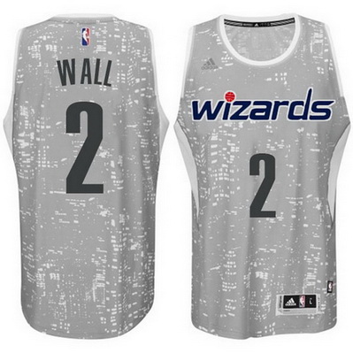 canotta uomo washington wizards john wall 2 lights grigio