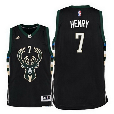 maglia basket xavier henry 7 2017 milwaukee bucks nero