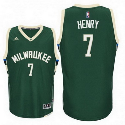 canotta basket xavier henry 7 2017 milwaukee bucks verde