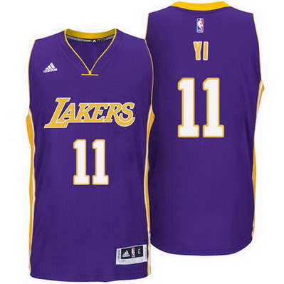 canotta nba yi jianlian 11 los angeles lakers porpora