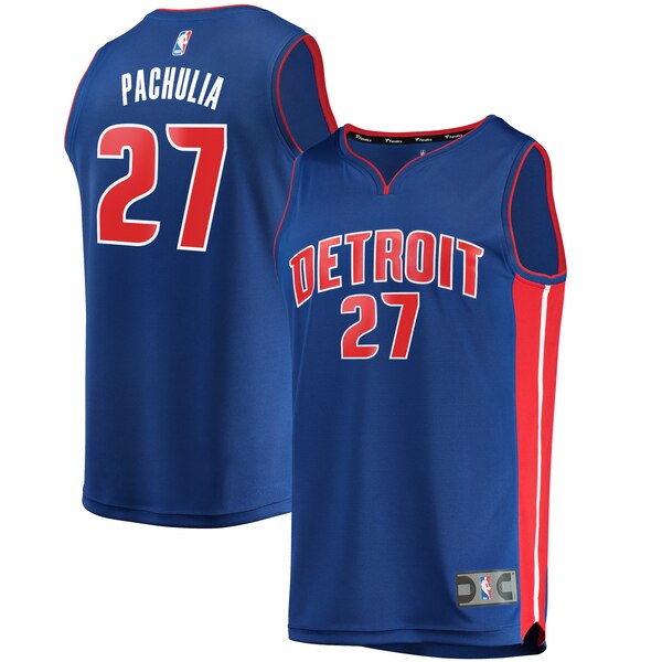 maglia basket Zaza Pachulia 27 2020 detroit pistons blu