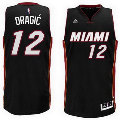 maglia uomo zoran dragic 12 2015 miami heat nero