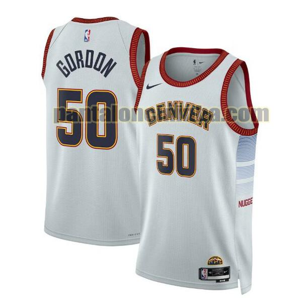 Maglie Uomo basket Aaron Gordon 50 Denver Nuggets Bianco 2022-2023