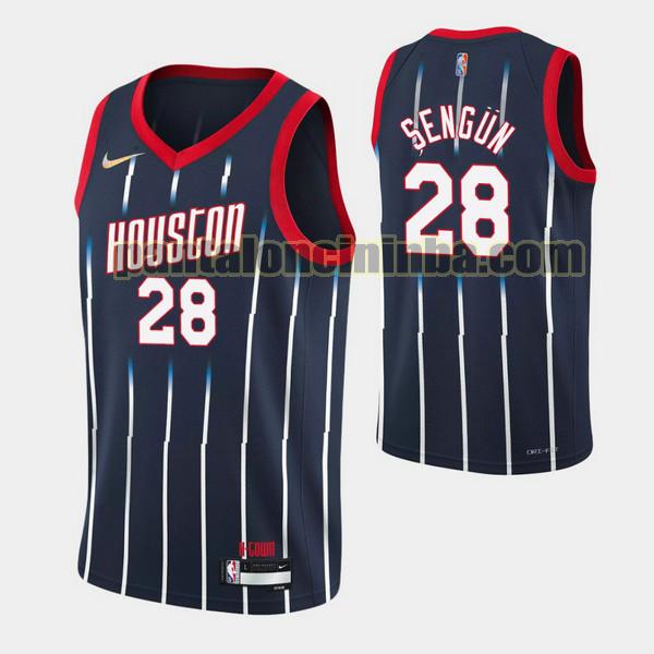 Maglie Uomo basket Alperen Sengun Houston Rockets Negro 2021 2022