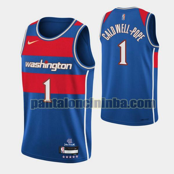 Maglie Uomo basket Caldwell-pope 1 Washington Wizards Blu 75th Anniversary