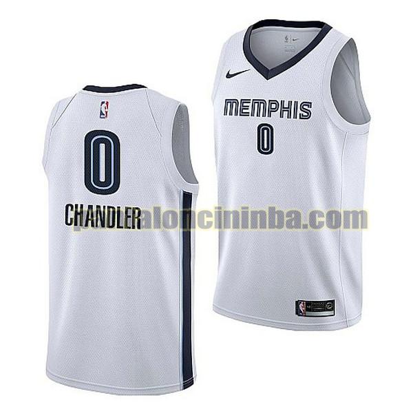 Maglie Uomo basket Chandler Memphis Grizzlies Bianco 2022 2023