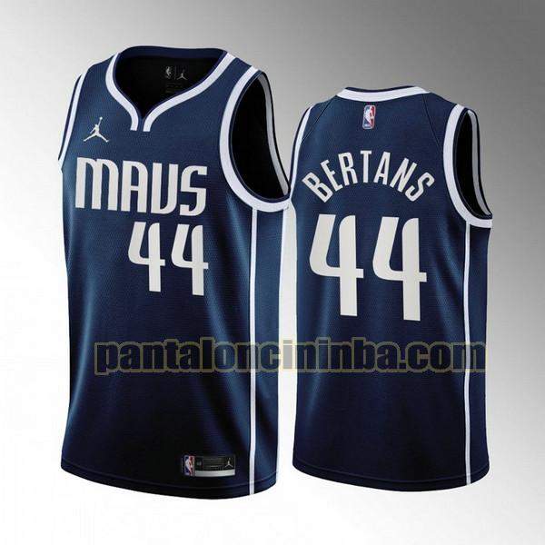 Maglie Uomo basket Davis Bertans 44 Dallas Mavericks Blu 2022-2023