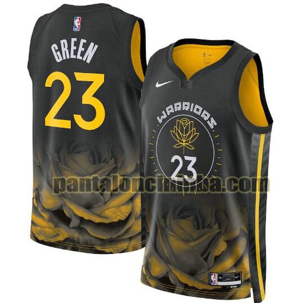 Maglie Uomo basket Draymond Green 22 Golden State Warriors Nero 2022-2023