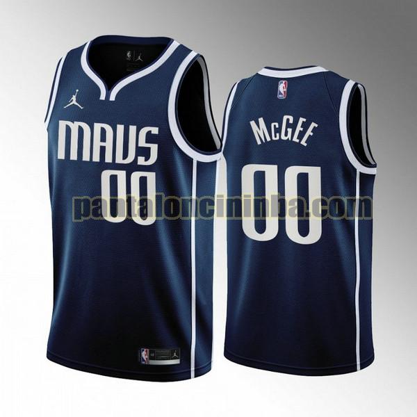 Maglie Uomo basket JaVale McGee 0 Dallas Mavericks Blu 2022-2023