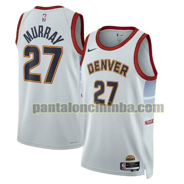 Maglie Uomo basket Jamal Murray 27 Denver Nuggets Bianco 2022-2023