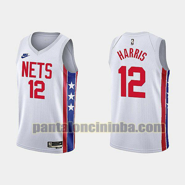 Maglie Uomo basket Joe Harris 12 Brooklyn Nets Bianco 2022-2023