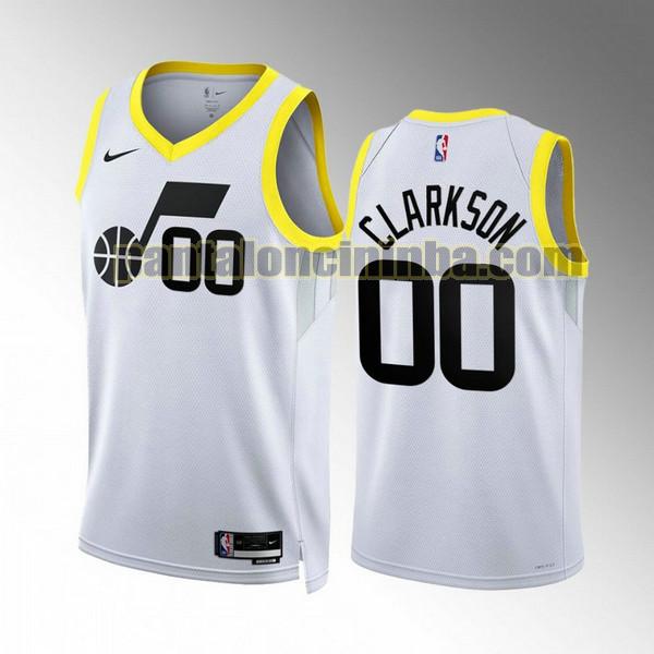 Maglie Uomo basket Jordan Clarkson 0 Utah Jazz Binaco 2022 2023
