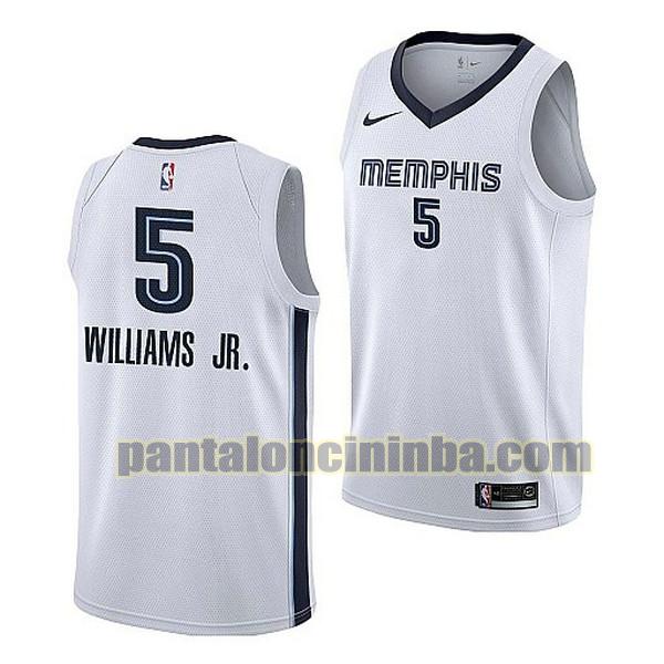 Maglie Uomo basket Jr. Grizzlies Memphis Grizzlies Bianco 2022 2023