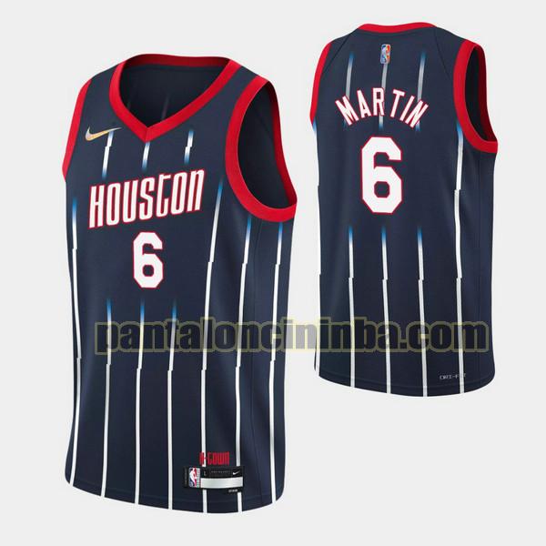 Maglie Uomo basket Kenyon Martin Jr. Houston Rockets Negro 2021 2022