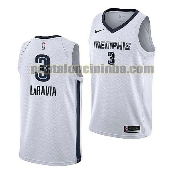 Maglie Uomo basket Laravia Memphis Grizzlies Bianco 2022 2023