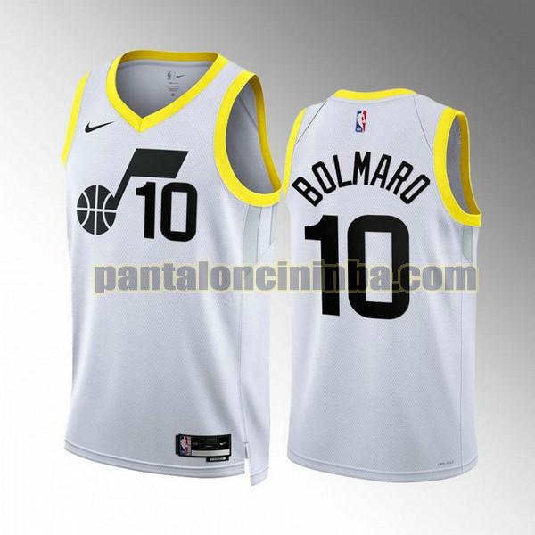 Maglie Uomo basket Leandro Bolmaro 10 Utah Jazz Binaco 2022 2023