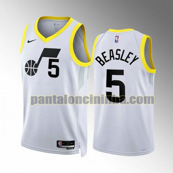 Maglie Uomo basket Malik Beasley 5 Utah Jazz Binaco 2022 2023