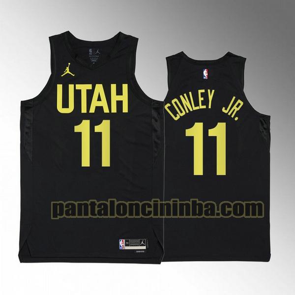 Maglie Uomo basket Mike Conley Jr. 11 Utah Jazz Nero 2022 2023