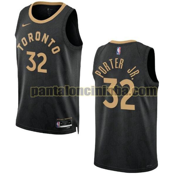 Maglie Uomo basket Porter Jr. 32 Toronto Raptors Nero 2022 2023