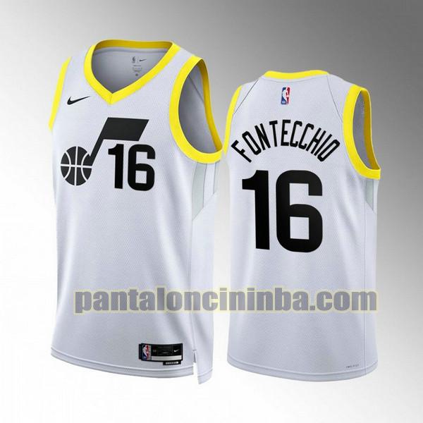 Maglie Uomo basket Simone Fontecchio 16 Utah Jazz Binaco 2022 2023