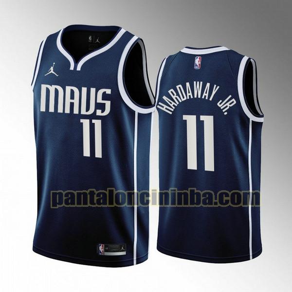 Maglie Uomo basket Tim Hardaway Jr 11 Dallas Mavericks Blu 2022-2023