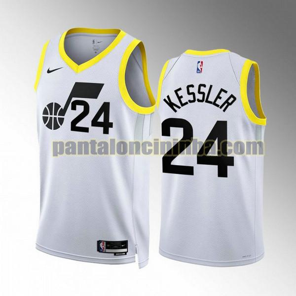 Maglie Uomo basket Walker Kessler 24 Utah Jazz Binaco 2022 2023