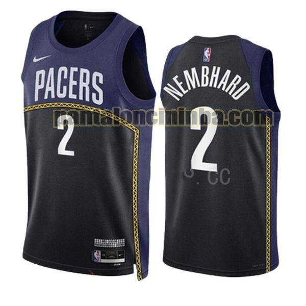 Maglie Uomo basket andrew nembhard Indiana Pacers Blu 2022 2023